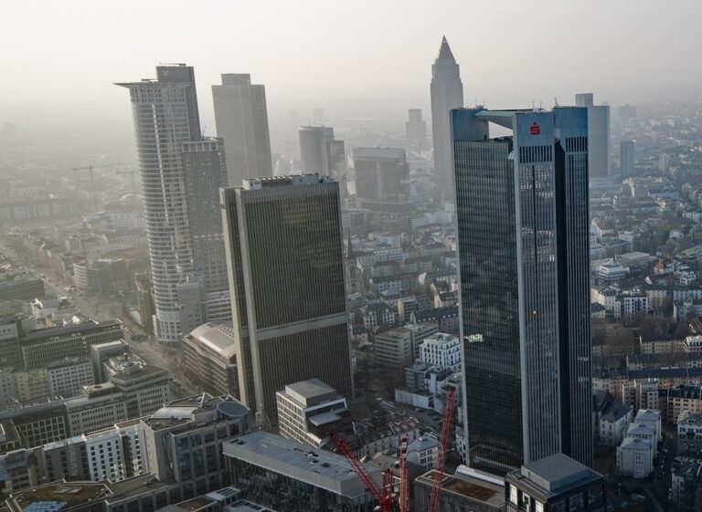 Skyline Banken in Frankfurt am Main