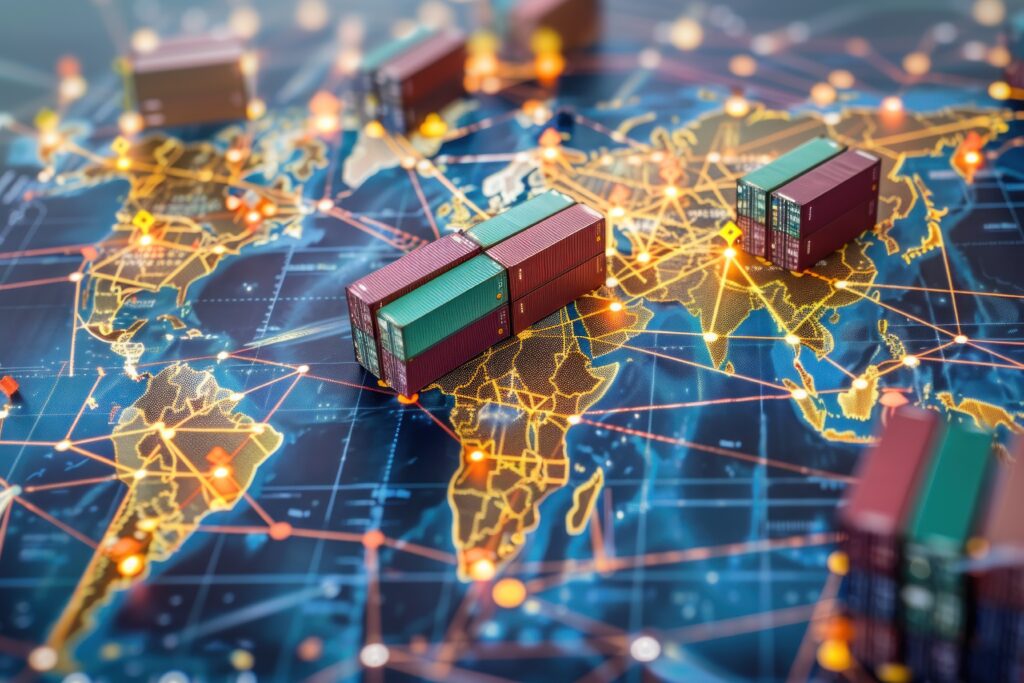 Visualisierung eines globalen Lieferantennetzwerks im Ariba Network